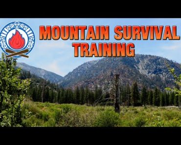 Mountain Survival Training (Ep.1)(Bushcraft & Survival Skills)