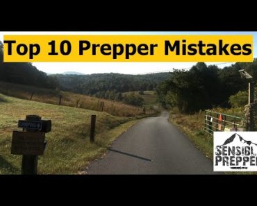 Top 10 Prepper Mistakes