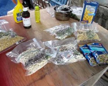 Dehydrated Meals Prepping and Cooking