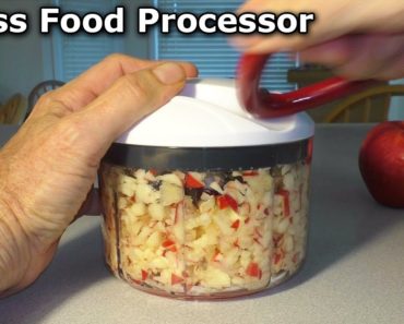 Hand Powered FOOD PROCESSOR Chopper ZYLISS Easy Pull Vegetables Nuts Fruit PREPPER Tool Survivalist