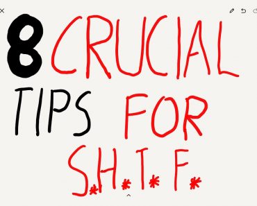 8 TIPS FOR THE BEGINNING OF S.H.T.F.