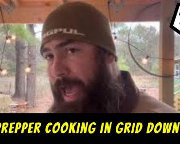 Prepper Cooking in SHTF Grid Down Scenarios