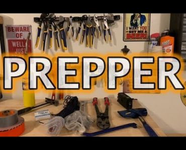 Prepper Items SHTF Garage Tools Checklist