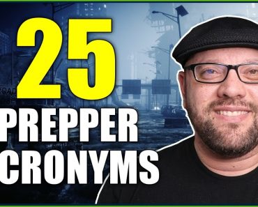 25 Prepper Acronyms You Should Know