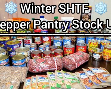 Grocery Haul Walmart | SHTF | Prepper | Prepping | Preps | Winter Haul