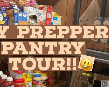 210301 My Prepper Food Pantry Tour!!! – Emergency Food Stock Pile!!