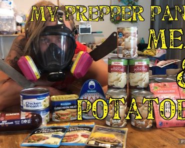 My prepper pantry, ready for food shortages: part 3 meat and vegetables