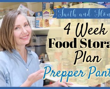 Preparing for a 4 Week Food Supply | Prepper Pantry 2020 | Building an Extended Pantry