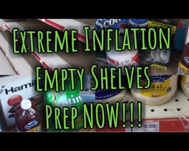 Extreme Inflation/Empty shelves Prepper Pantry Haul/Start prepping NOW Please!