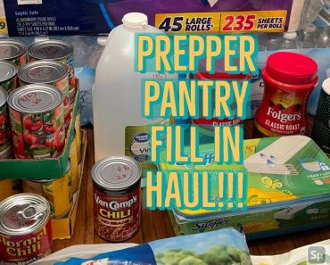 Prepper Pantry Fill In Haul – Emergency Food!!
