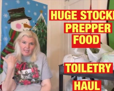 HUGE STOCKPILE PREPPER FOOD TOILETRY HAUL