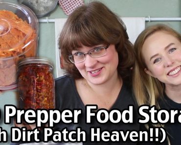 $10 Prepper Food Storage (With Dirt Patch Heaven)