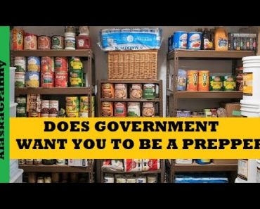 Does The Government Want You To Be A Prepper