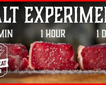 How to Season Steak Experiment – When to Salt Your Steaks, INCREDIBLE!
