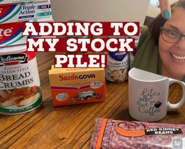 What I bought for my Prepper Pantry!! — Emergency food!!!