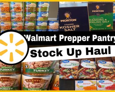 Emergency Food Prep | Prepper Pantry Stock Up Haul