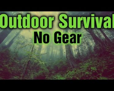 Outdoor Survival Without Survival Gear. How To Survive In Emergency