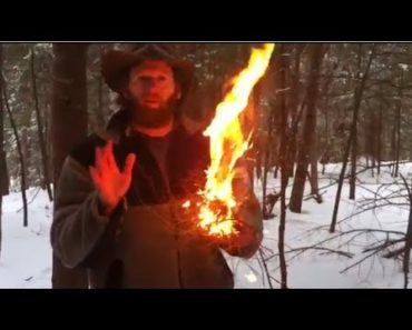 Winter Survival: How to survive in the wilderness [wilderness Survival Tips How to make fire]
