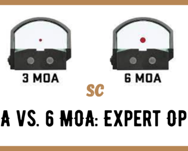 3 MOA vs. 6 MOA Reticle: Details Explained