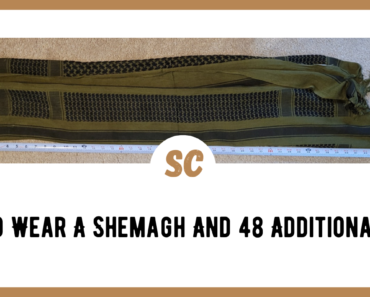 How To Wear A Shemagh And 48 Additional Uses