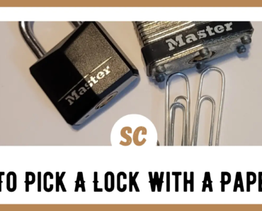 How To Pick A Lock With A Paperclip