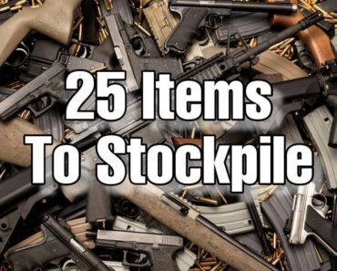 25 Survival Items Every Prepper Should Stockpile (Emergency Food Supply)