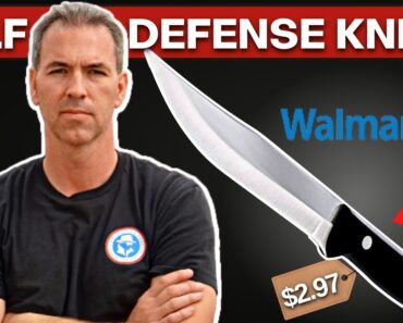 Ex CIA Buys $2.97 WALMART KNIFE for Self-Defense… Is this really worth it?