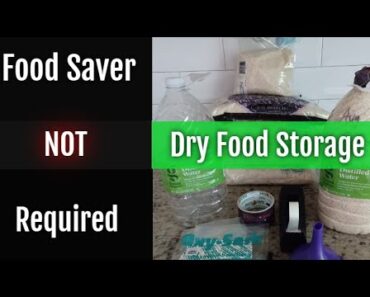 How I Store Dry Food For My Prepper Pantry