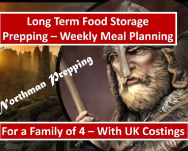 BUDGET MEAL PLAN, Prepper Family, Best Before Date/Safety, Food Shortage, Cost of Living Crisis SHTF