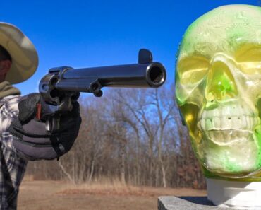 45 LONG COLT vs HUMAN HEAD!! | Cowboy Guns For Self Defense???