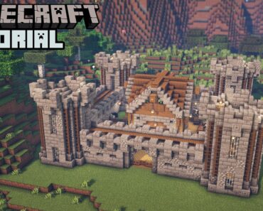 Minecraft – Ultimate Castle Survival Base Tutorial (How to Build)