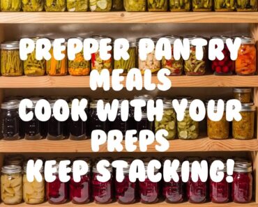 Prepper Pantry | Prepper Meal | Food Shortages | Empty Shelves | Budget Meal | SHTF