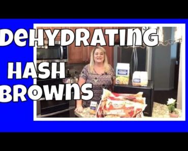 Dehydrating Hashbrowns | Prepper Discusses | Long Term Food Storage