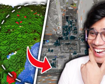 I Dug Up Entire ANCIENT CITY In Minecraft Survival 😱