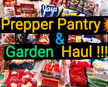 Prepper Pantry haul/Garden haul