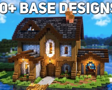 10+ Base Designs for Survival Minecraft 1.19 #3