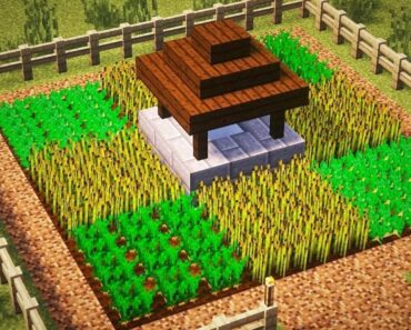 How To Make A Beautiful Garden In Minecraft