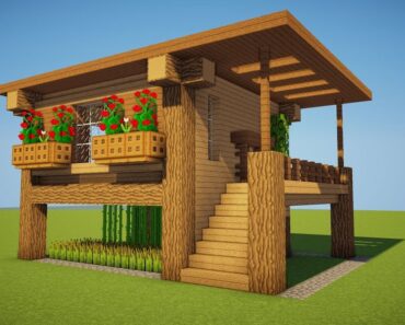 NEXT LEVEL SURVIVAL! How to build a SURVIVAL HOUSE in Minecraft!