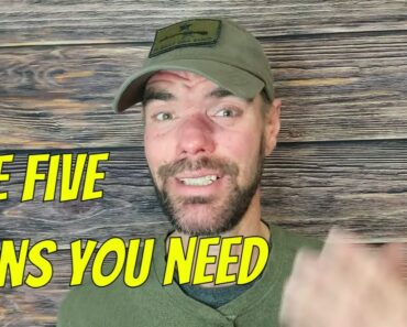 The 5 Firearms Every Prepper MUST Have!