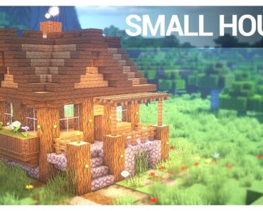 Easy Minecraft: Building Tutorial | How to build a Small Survival House
