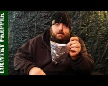 Prepper Survival Tips- How to make a tin foil cup