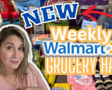 💥 NEW 💥 $315 Weekly Walmart Grocery Haul & Meal Plan | PREPPING for 2023