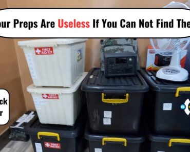 Prepper Housekeeping – Store and know your preps well.
