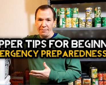 Prepper Tips For Beginners – Emergency Preparedness 101