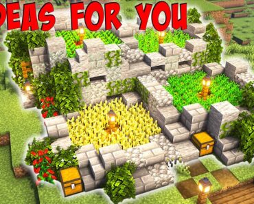 5 Crop Farm Ideas you need in your Minecraft Survival World (BEDROCK & JAVA)