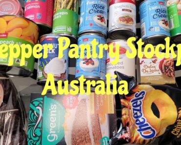 Prepper pantry Stockpile Australia | food shortages and rising prices | inflation | top up shop