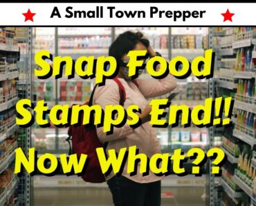Surviving the End of SNAP Food Stamps Update: Prepper Tips for Sustaining Yourself in Uncertain Time