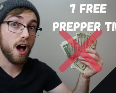 7 FREE Prepper Tips || Be Better Prepared without Spending Money