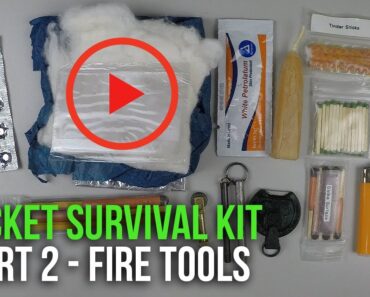 [VIDEO] Pocket Survival Kit (PSK) – Fire Tools