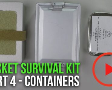 [VIDEO] Pocket Survival Kit (PSK) – Containers